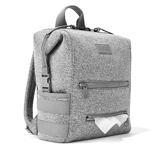 Dagne Dover Handbags - Dagne Dover Gray Heather Baby Backpack